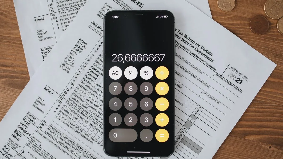 Net of fees, pre-relief: the arithmetic behind the table